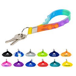 Push Pop Stress Reliever Keychain 48