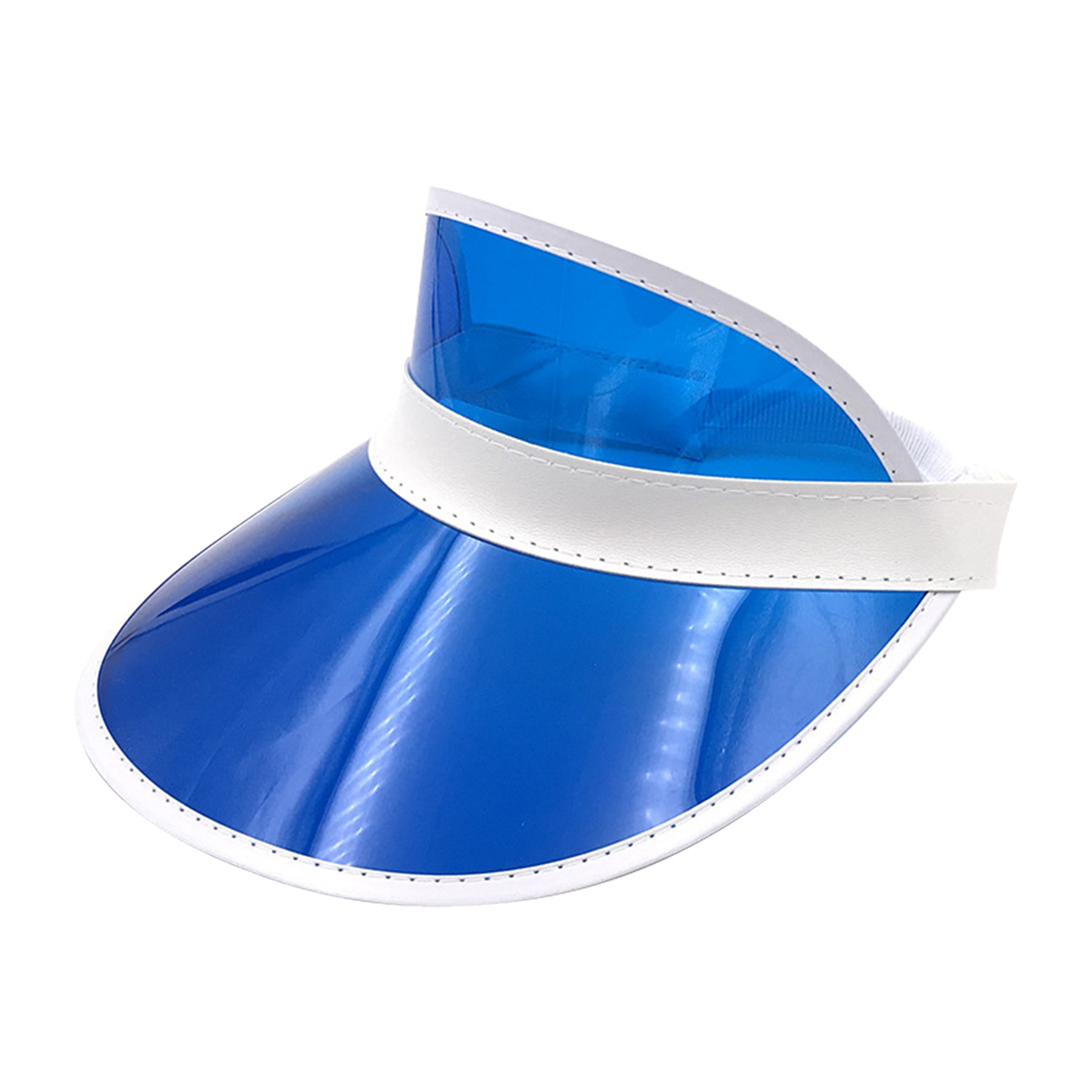 Plastic Clear Sun Visors with UV Protection 2