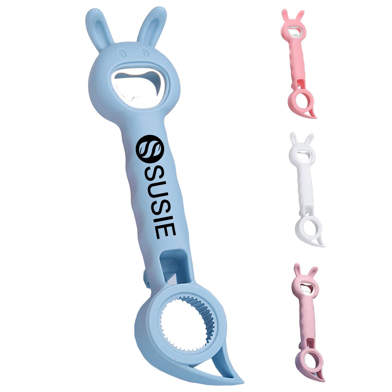 Multifunctional Rabbit Ear Stainless Steel Bottle Opener 2