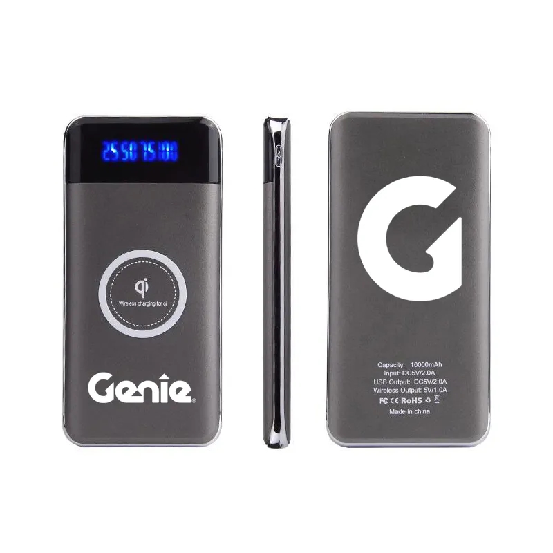 Portable battery 10000mAh Qi wireless cell phone Charger 11