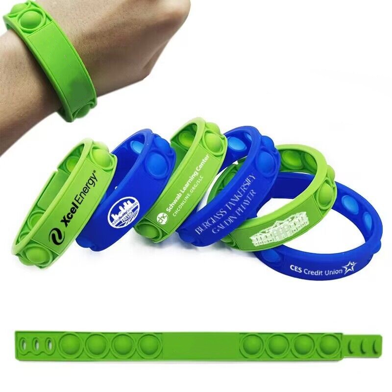 Push Pop Bubble Wristband Fidget Toy 2