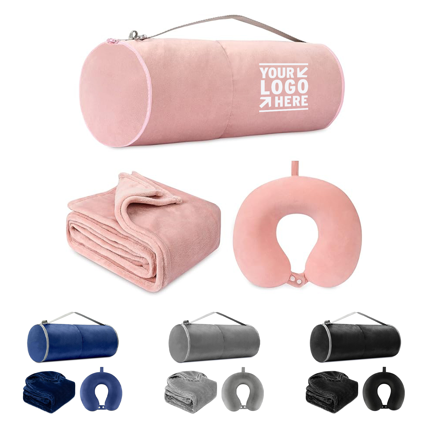 Neck Pillow Travel Blanket 2