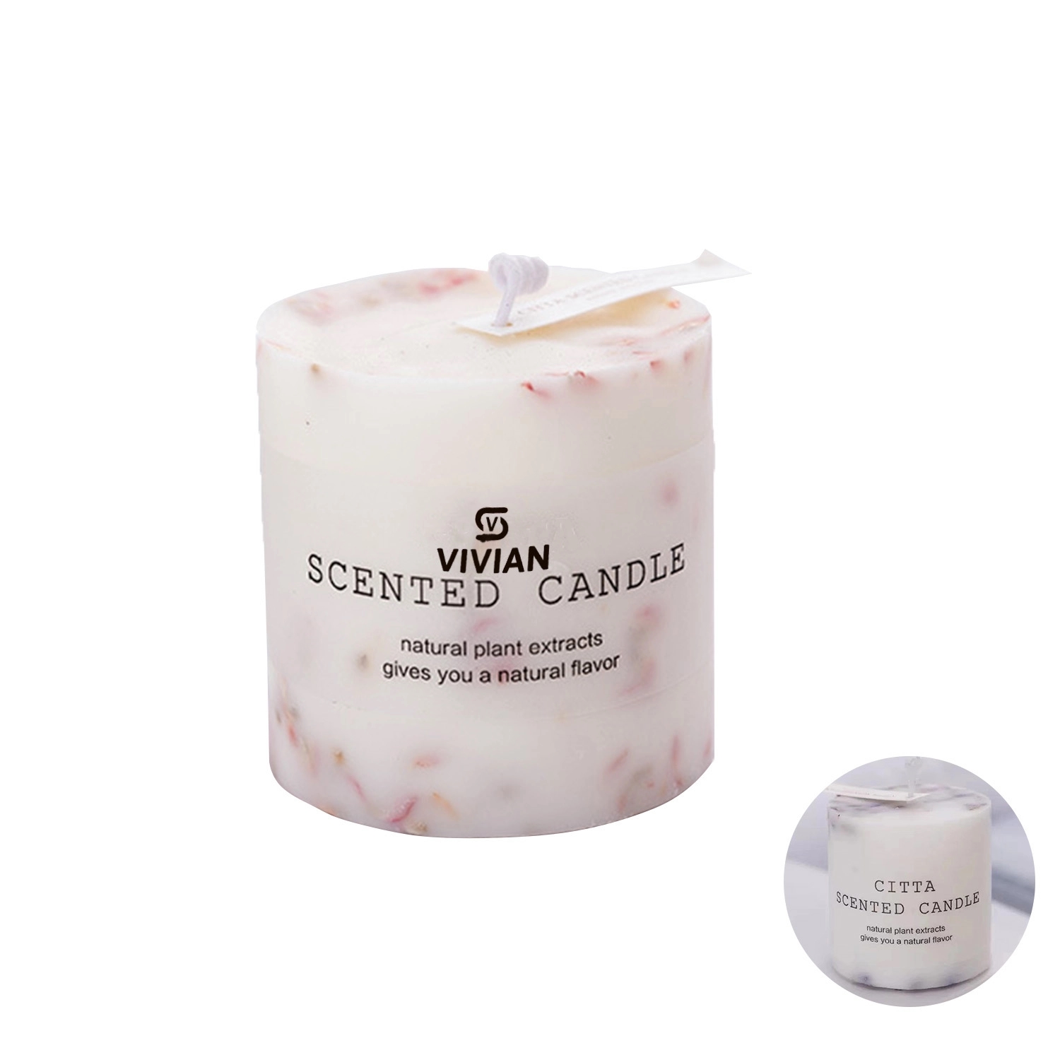 8.5 Oz. Soy Wax Scented Candle W/ Coffee Beads 2