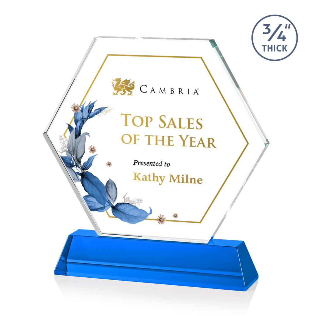 Ralston VividPrint™ Award - Sky Blue 4