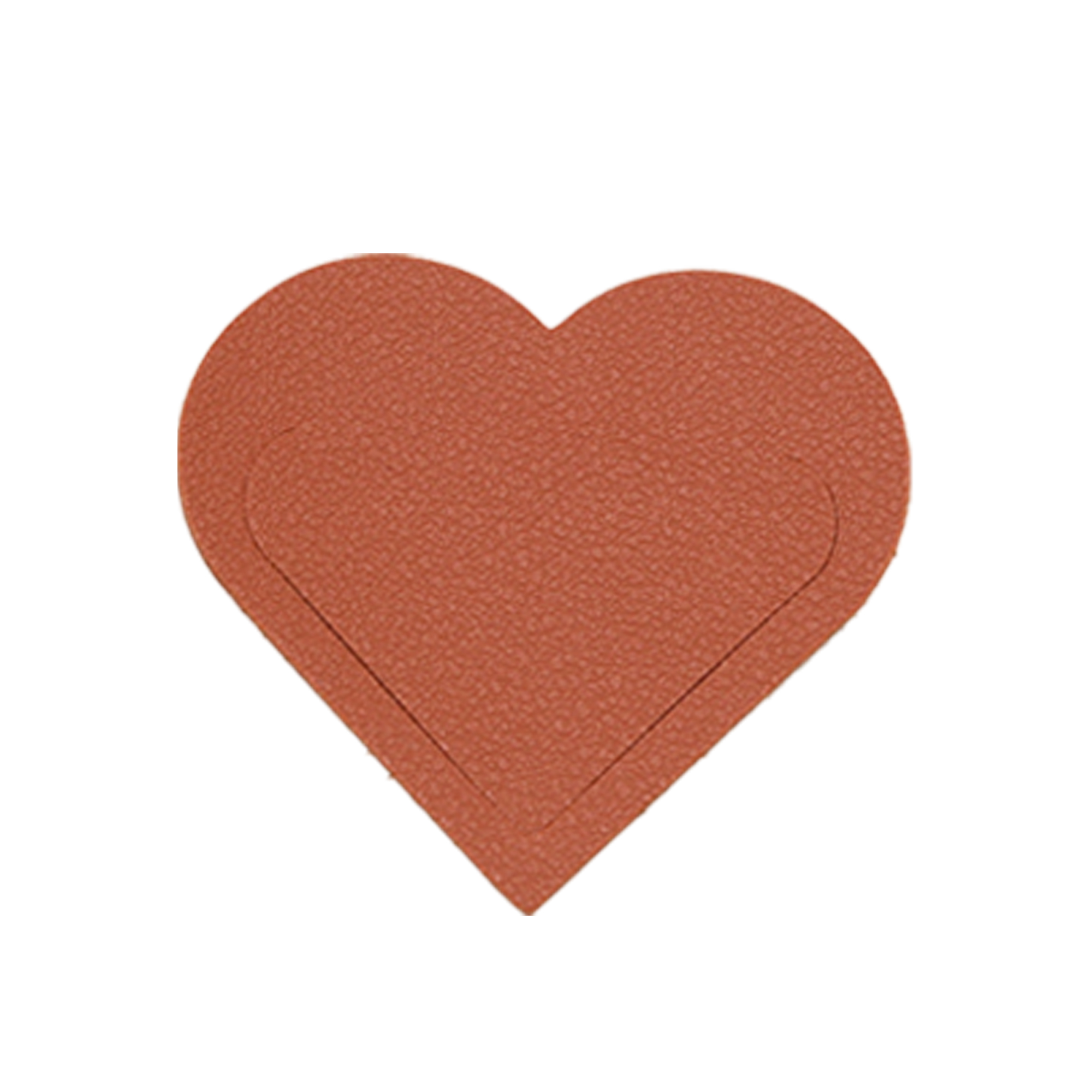 Heart-Shaped PU Leather Bookmark 7