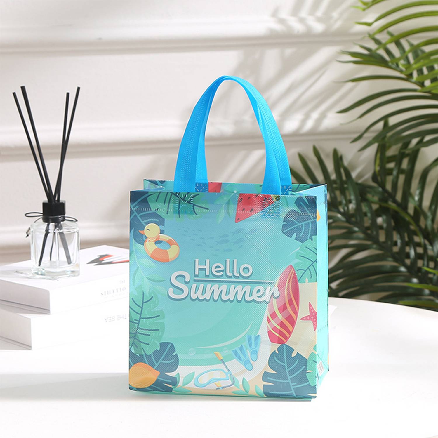 Non-Woven Beach Printed Shopping Handbag 6
