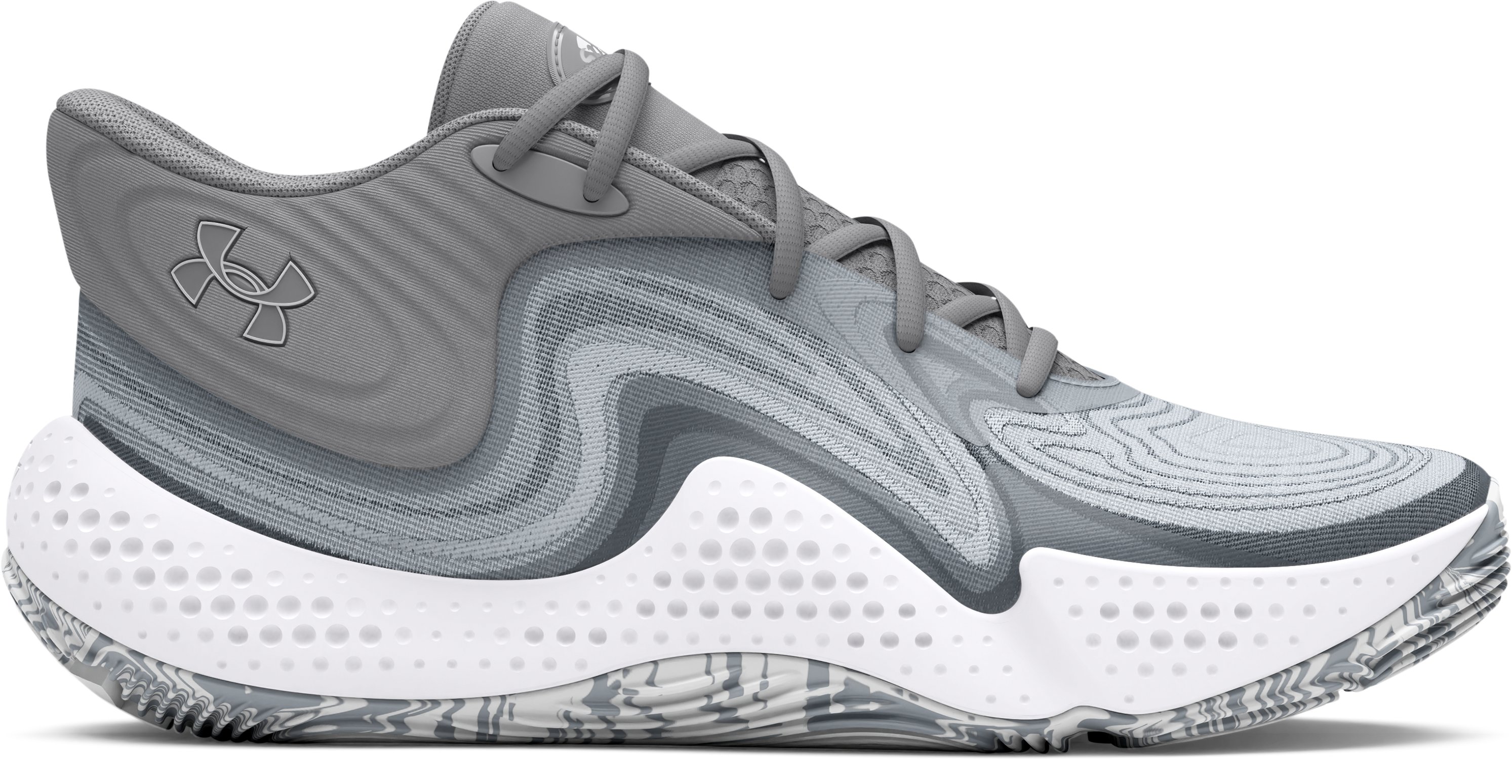 UA Spawn 6 Mid Unisex Basketball Shoes 9
