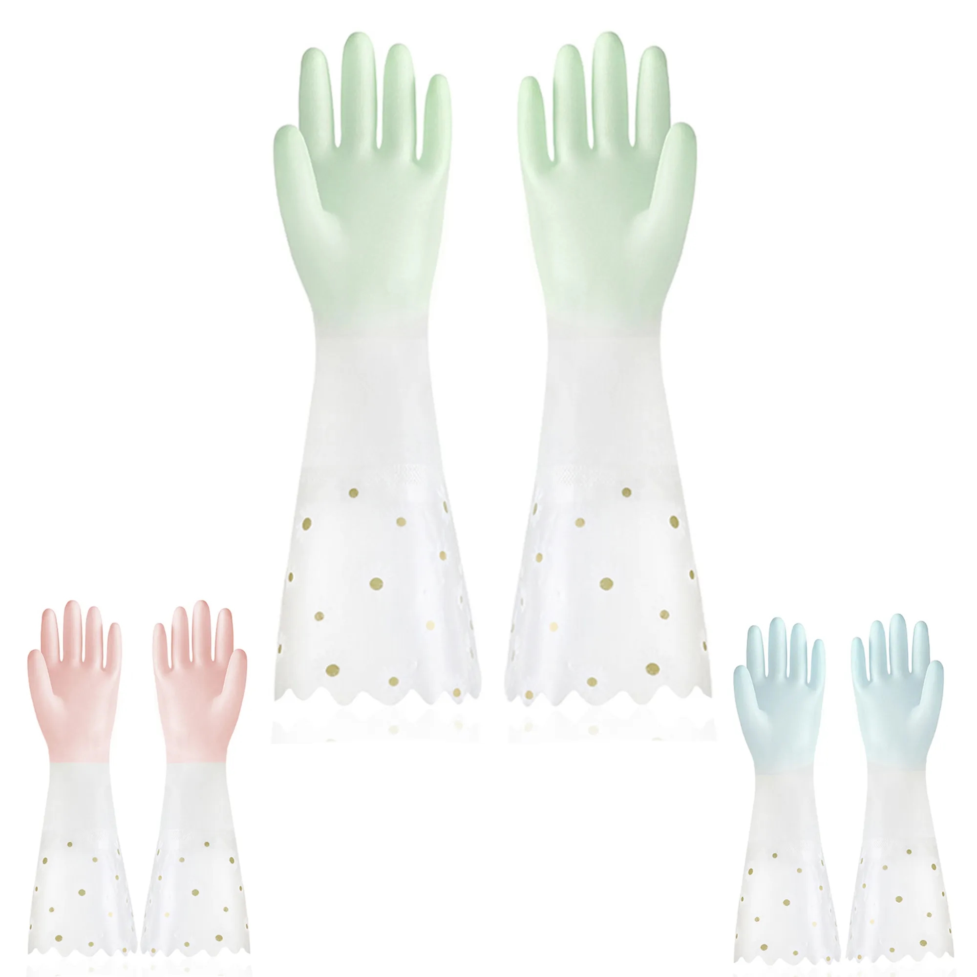 PVC Household Cleaning Gloves 3