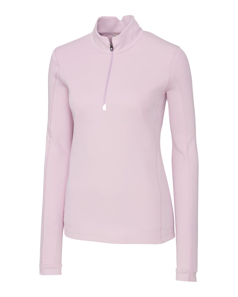 Cutter & Buck Traverse Recycled Smooth Stretch Womens Quarter Zip Pullover 28
