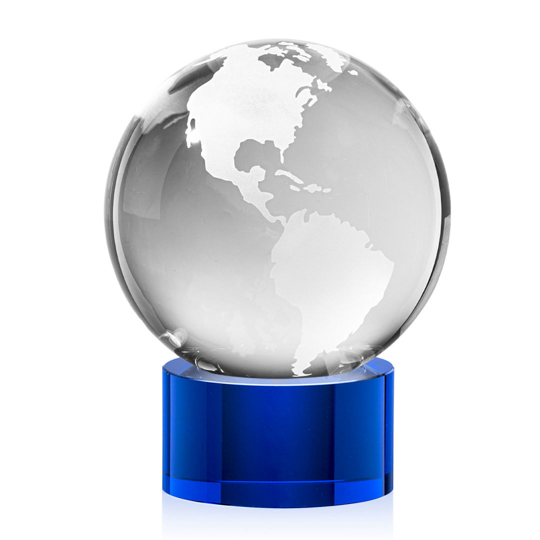 Globe Award on Marvel Base - Blue 3