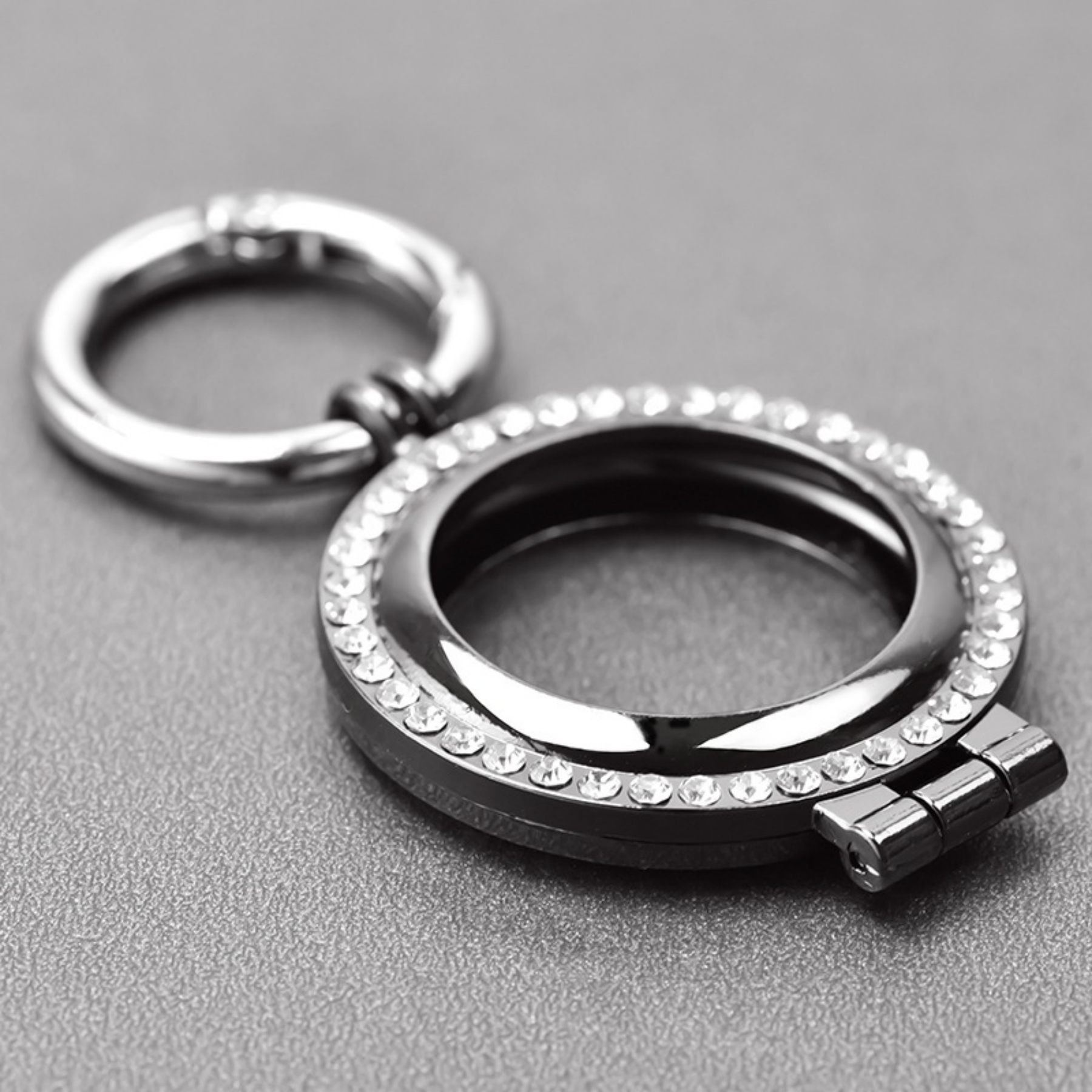Case Keychain for Apple Airtag Holder Dog Tag Clip Key Ring 4