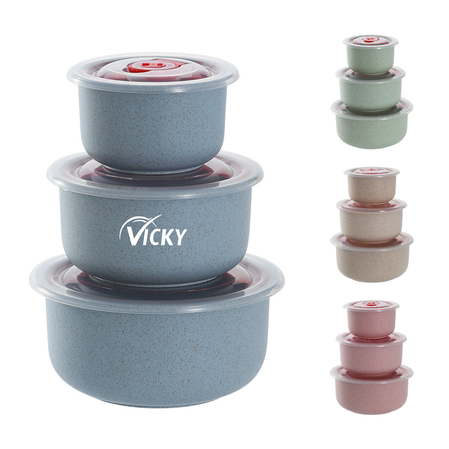3-Piece Airtight Food Storage Set 3