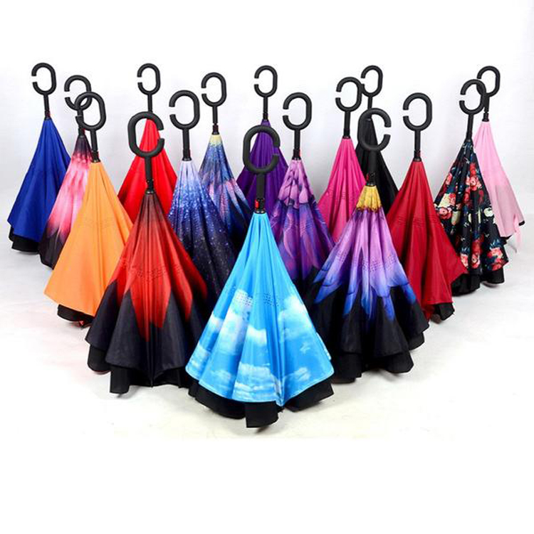 C Handle Reverse Umbrella 2