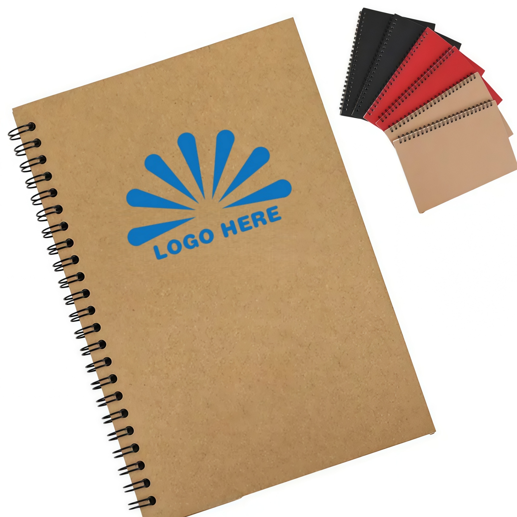 Recyclable Kraft Spiral Notebook 2