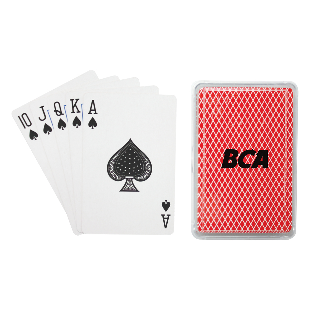 Standard Playing Cards in Plastic Case