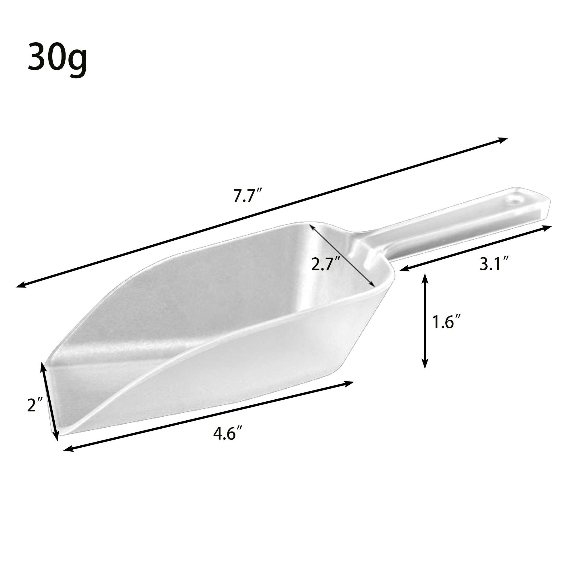 5-liter boat-shaped champagne bucket with ice scoop 3