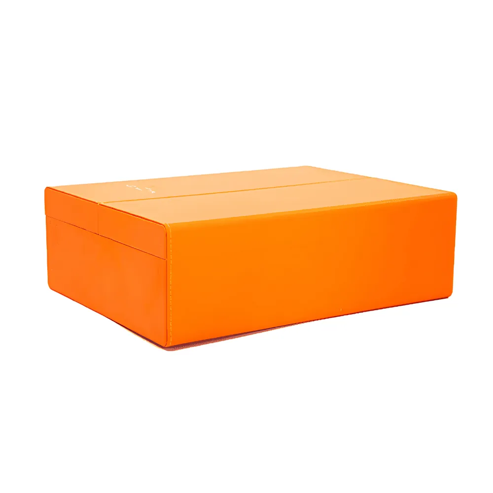 2-Bottle Leather Wine Gift Box 1