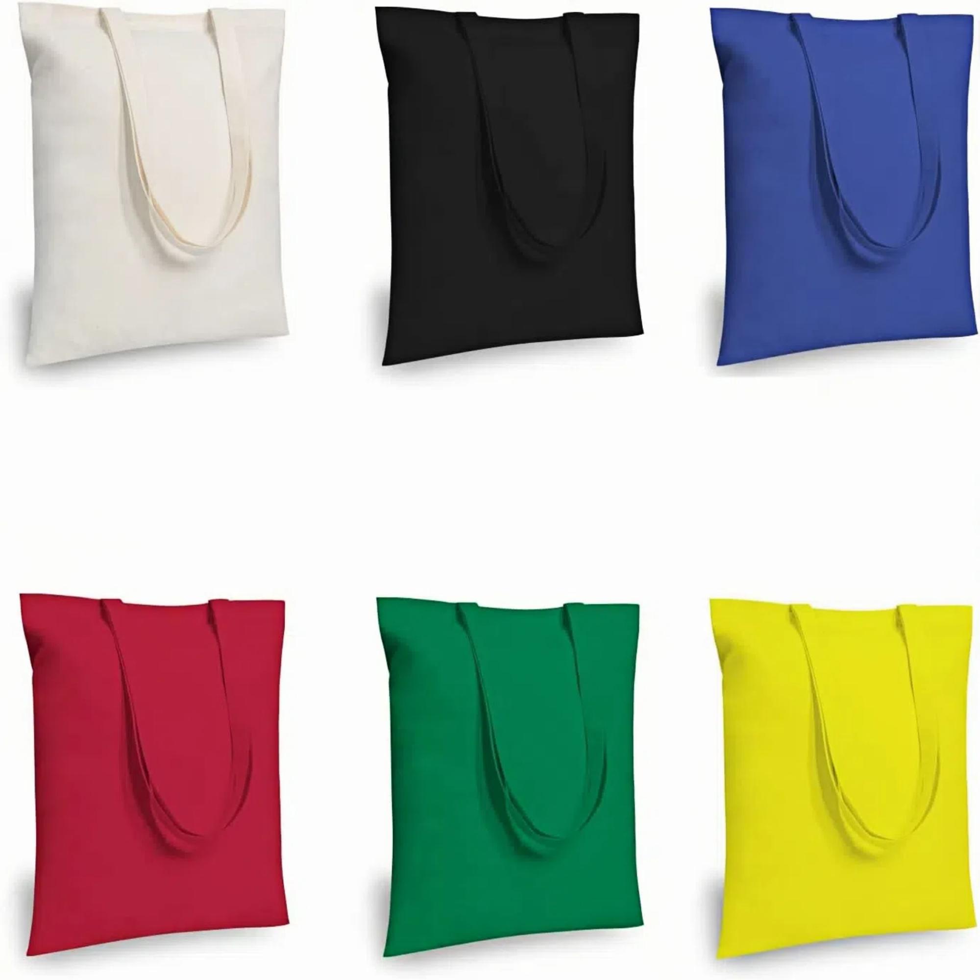 Canvas Cotton Tote Bag, custom tote bag with logo imprint 5