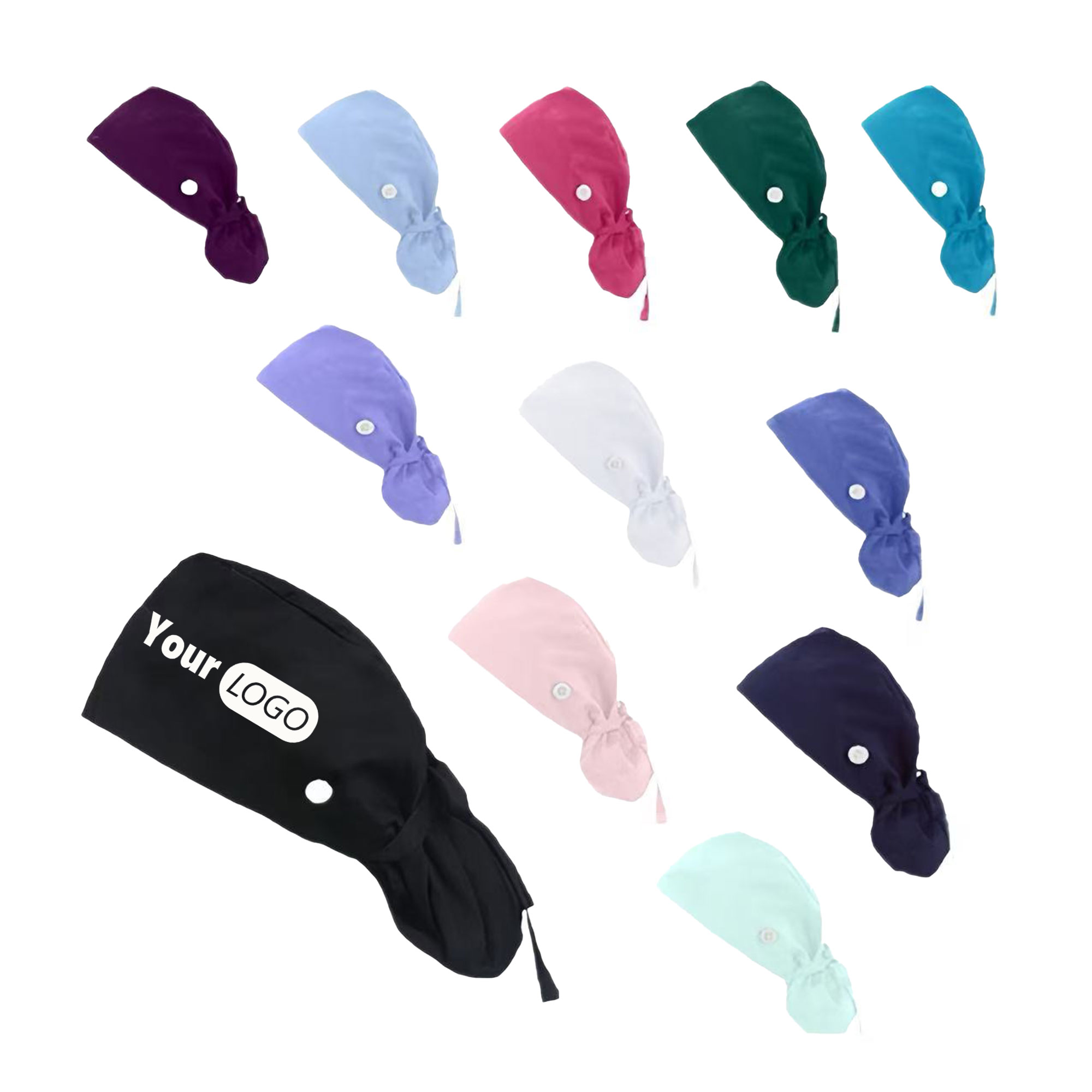 Adjustable Working Nursing Hats 3