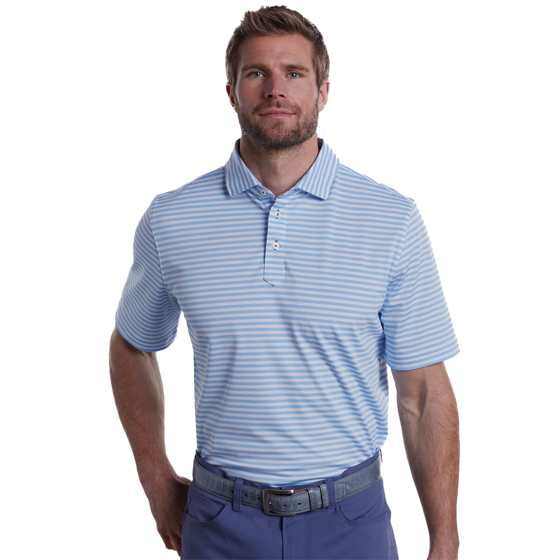 STITCH® Club Stripe Polo Shirt - Men's 70