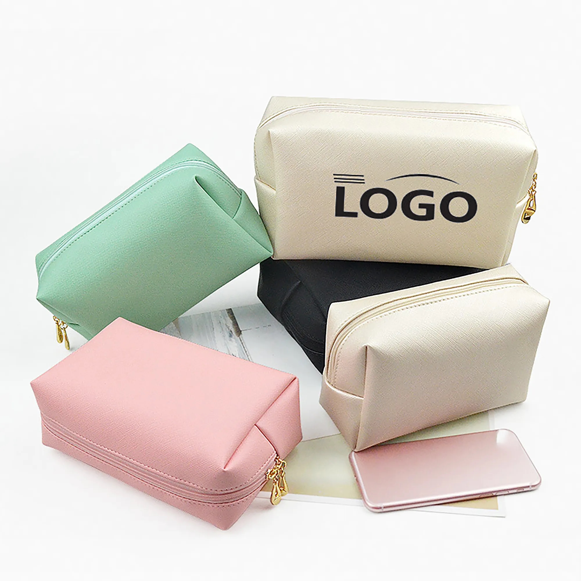 PU Cosmetic Storage Bag MOQ 100PCS 4