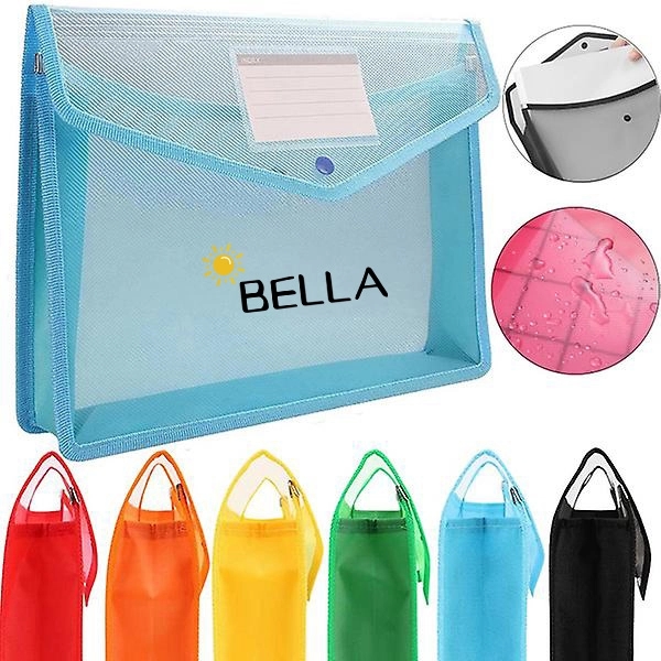 A4 Size Document Storage Bag With Snap Button 16