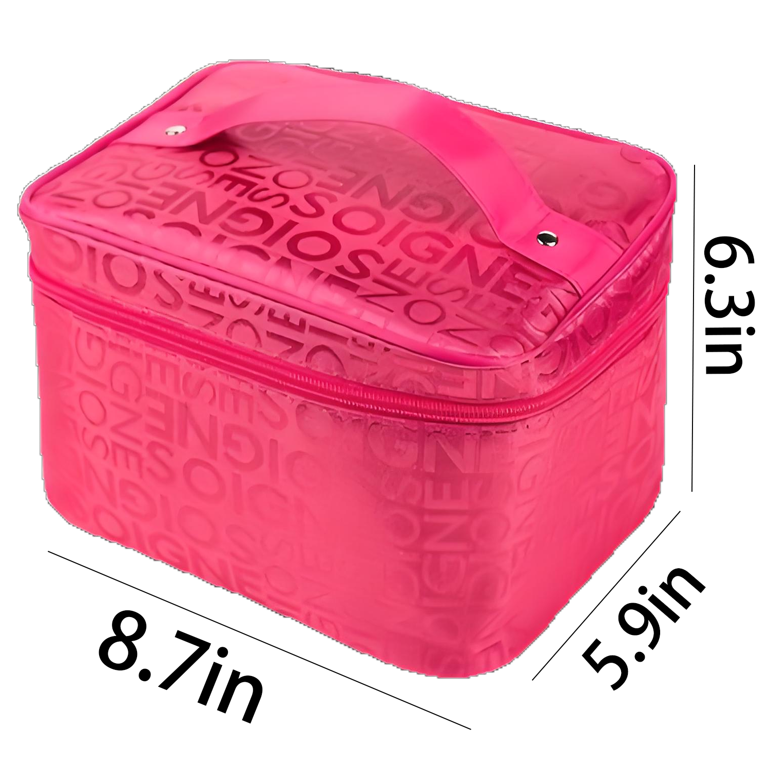 Portable Large-Capacity Hand-held Travel Cosmetic Bag 2
