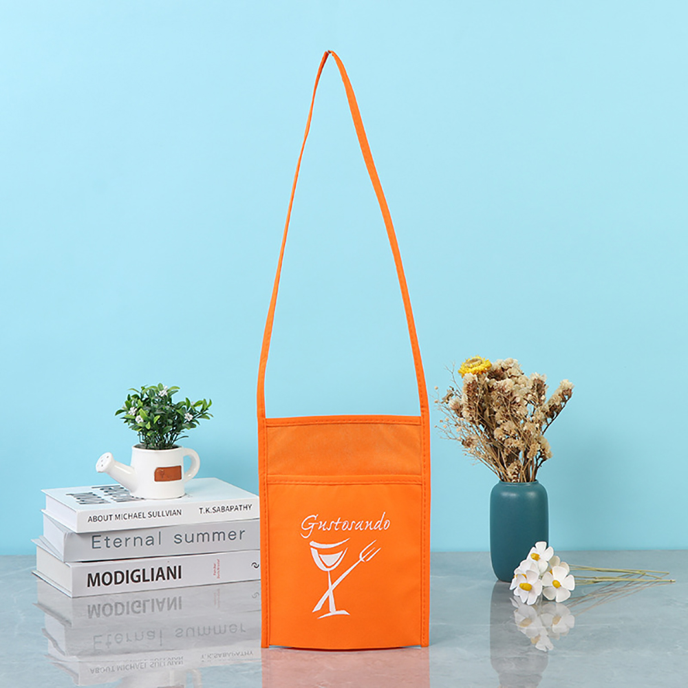 Non-woven Beer Neck Hanging Mobile Phone Bag 2