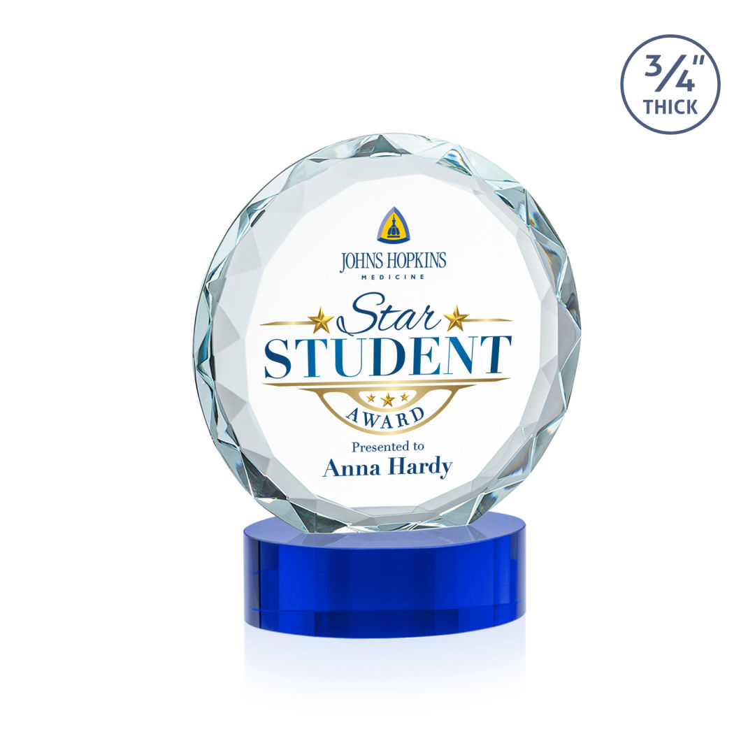 Centura VividPrint™ Award on Alberton Base - Blue 2