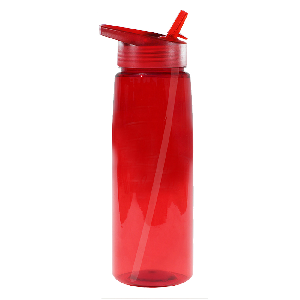 30 oz. Poly-Saver PET Bottle with Straw Cap 2
