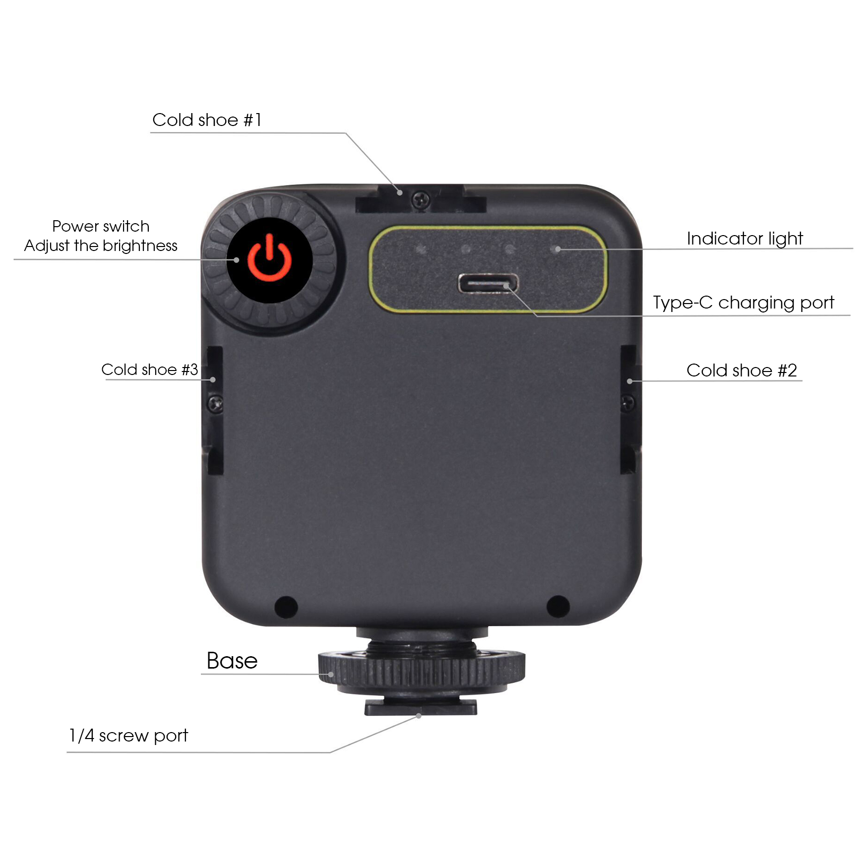 Super Bright Portable LED Light with Computer Clip – Ideal for Photography & Videography 7