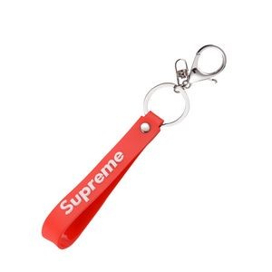 Supreme PVC Keychain With Versatile Key Ring Design 6