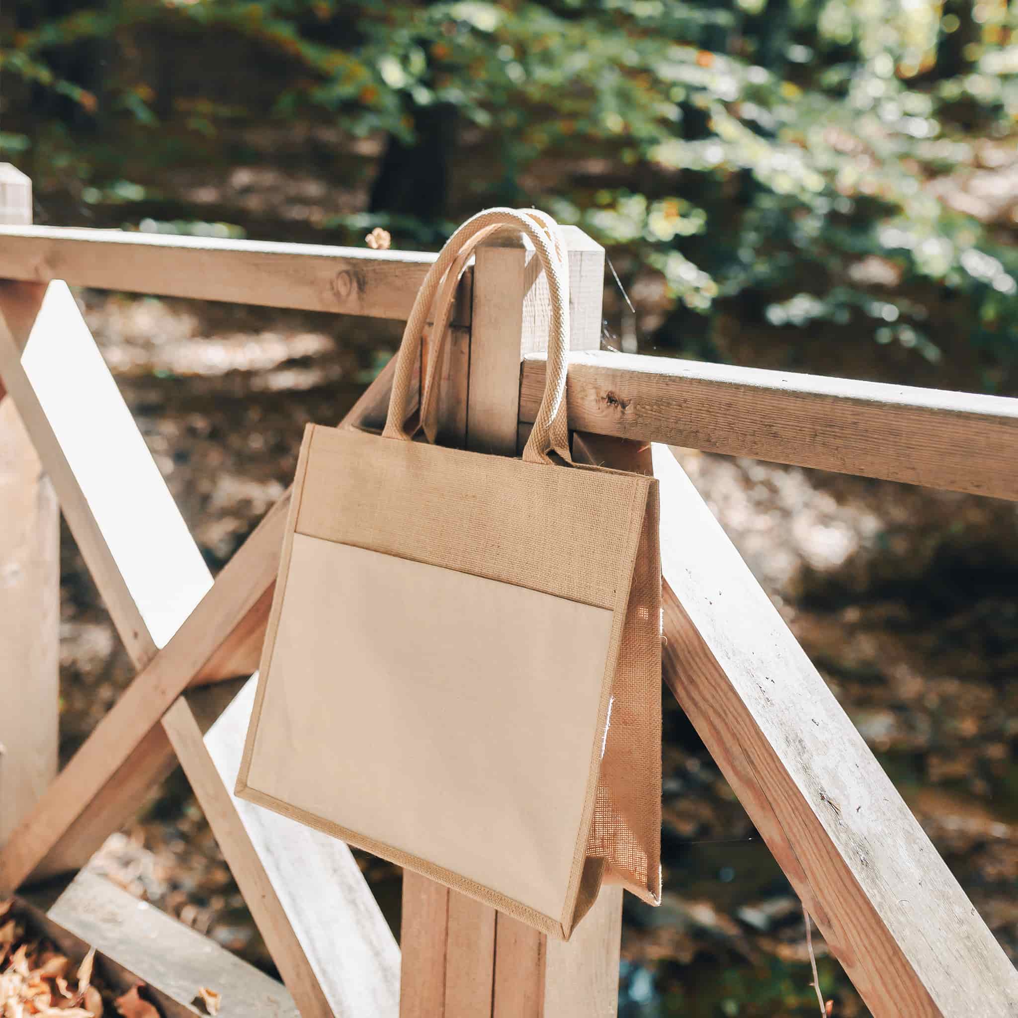 Large Easy-Print Jute Bag 6