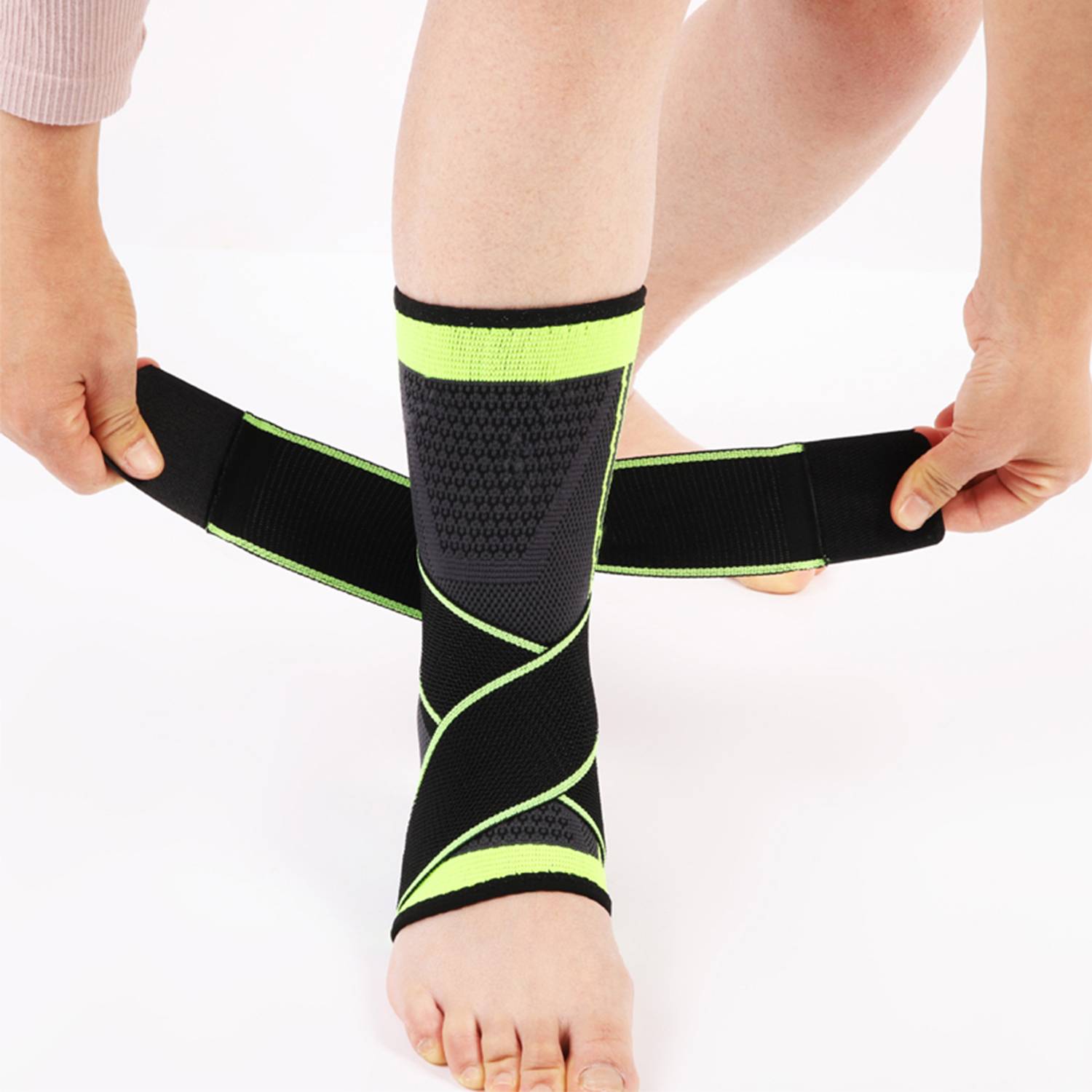 Adjustable Ankle Strain Protector Strap 1