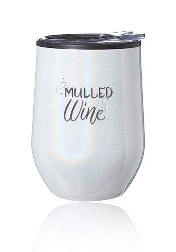 12 oz. Iridescent Stemless Wine Glasses with Lid 6