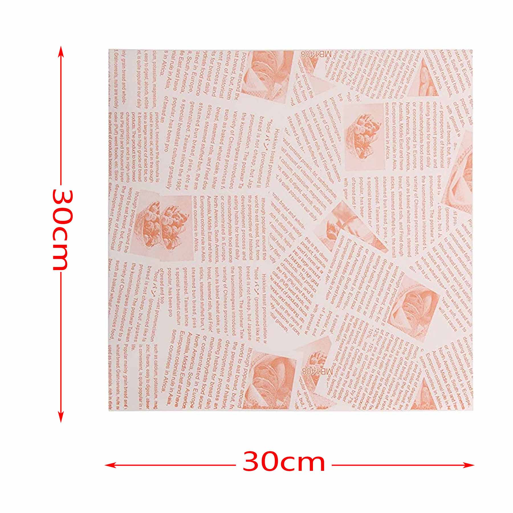 Burger/Sandwich Food Grade Wrapping Paper 3