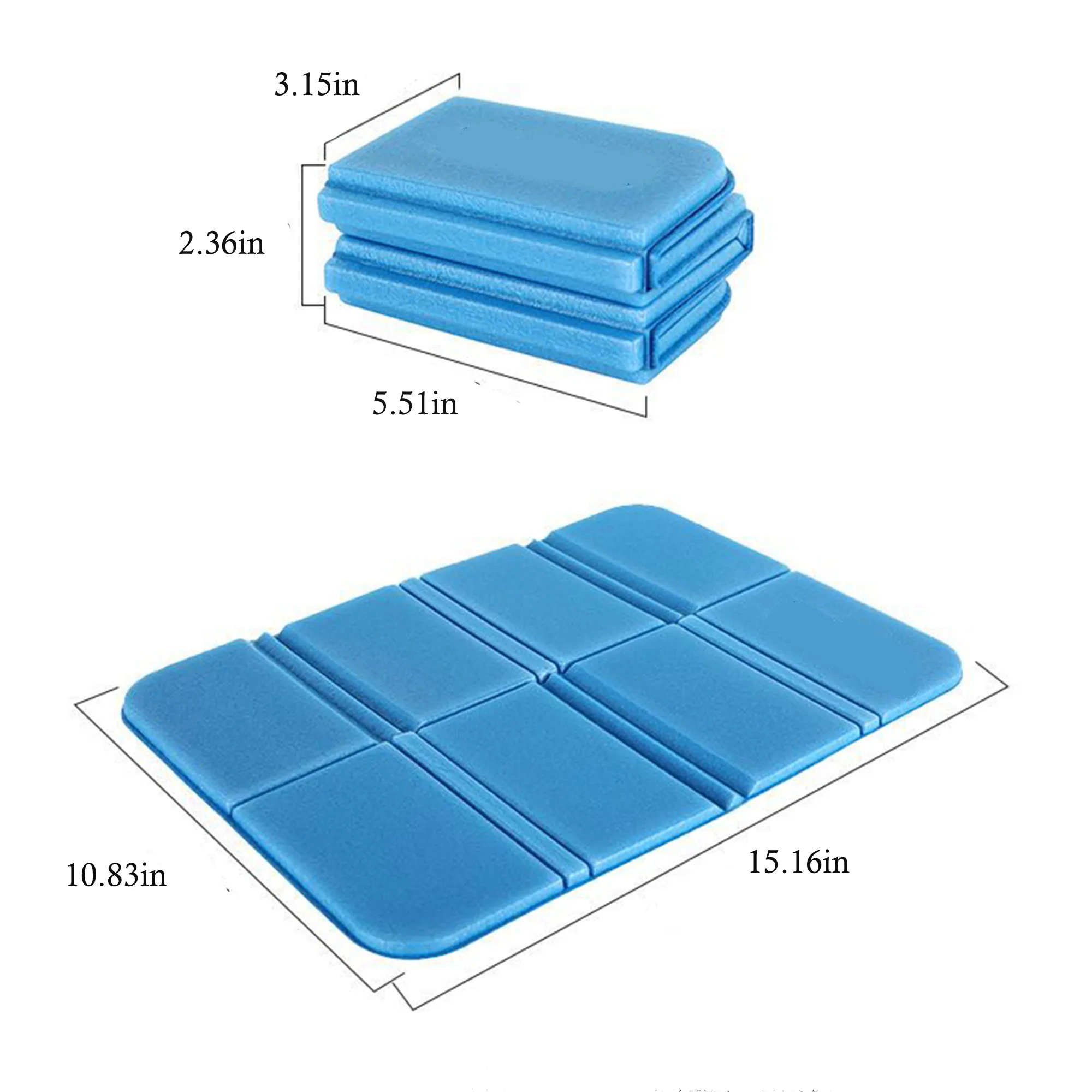 Outdoor Folding Foam Seat Cushion and Portable Picnic Mat 2