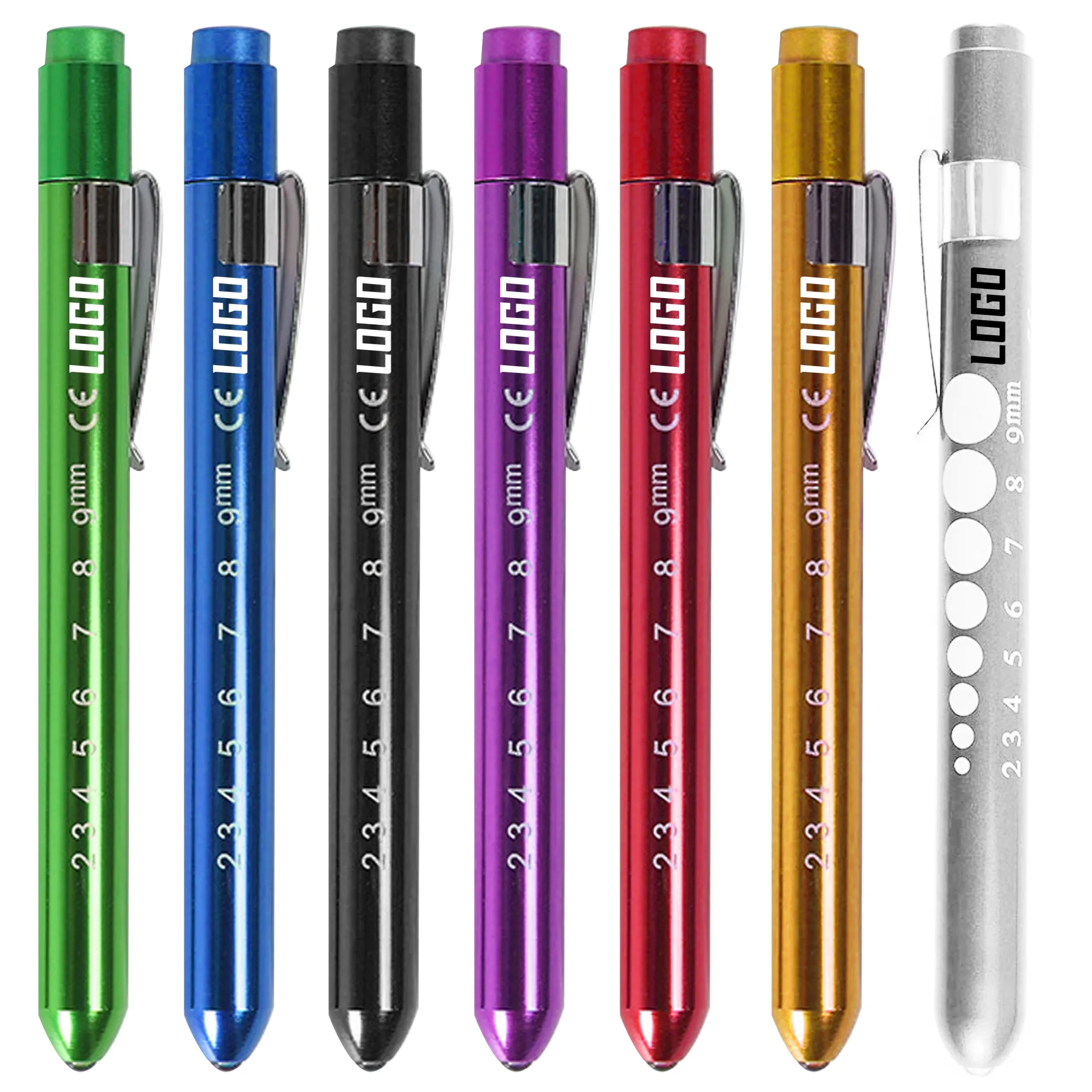 Medical Nurse Penlight With Pupil Gauge 1
