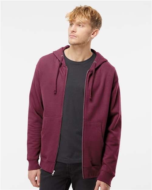 Unisex Midweight Full-Zip Hooded Sweatshirt - SS4500Z 85
