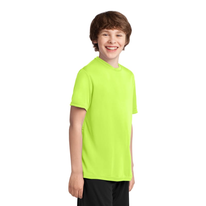 Port & Company Youth Performance Tee. 42