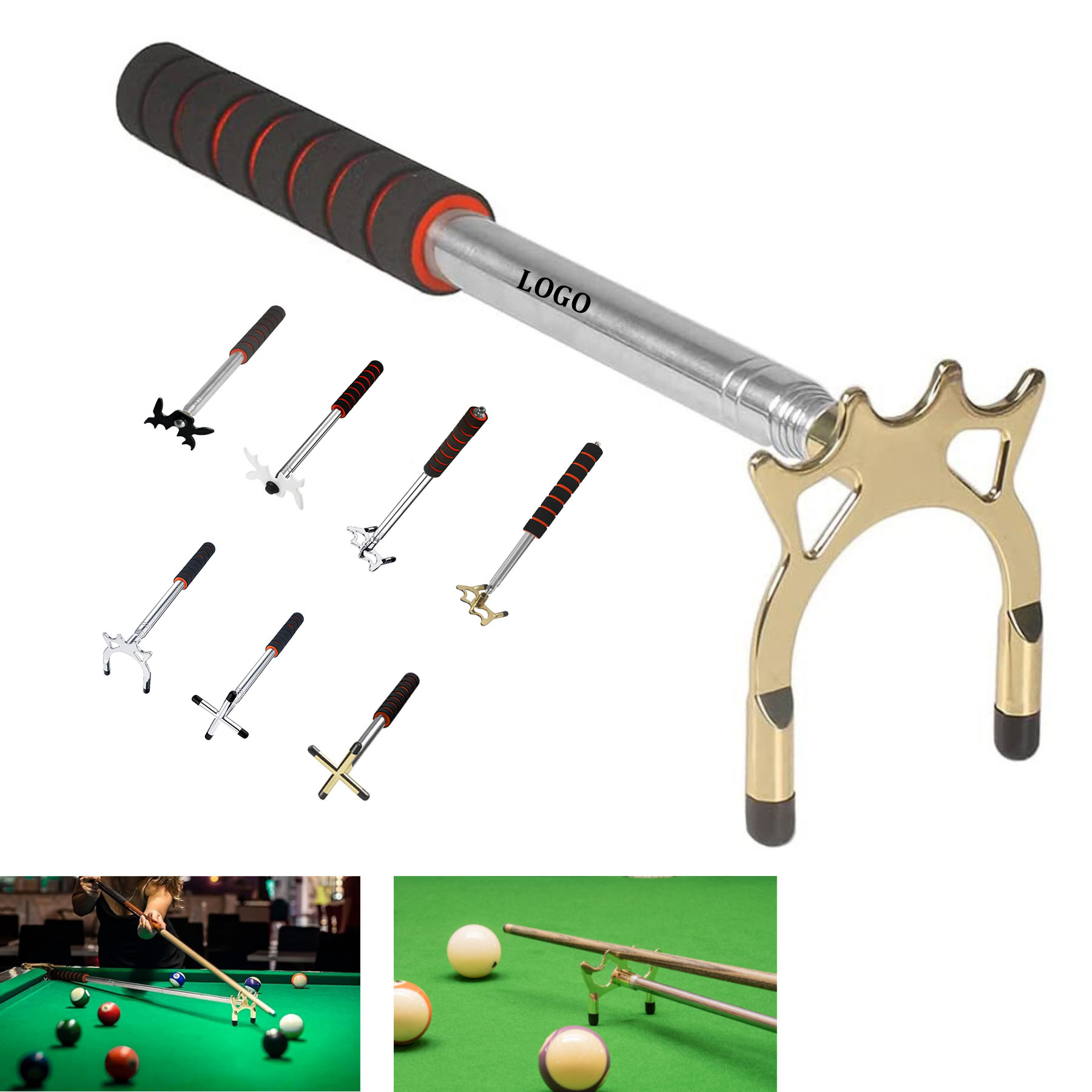 Telescopic Pool Cue Stand 2