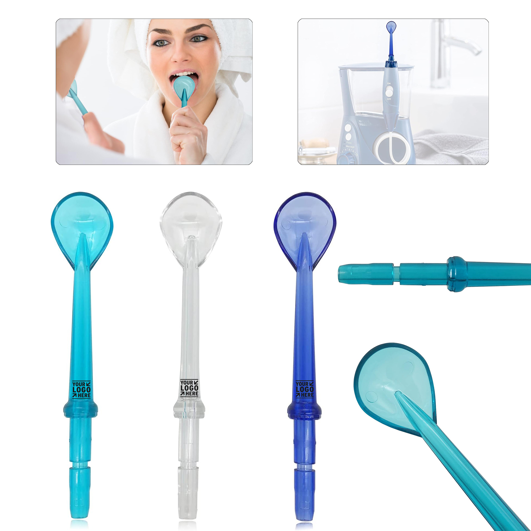 Waterpik Water Flosser Tongue Scraper Attachment Replacement