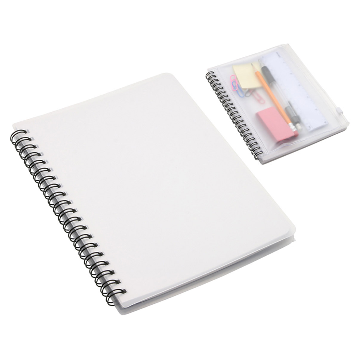 Hardcover Notebook with Pouch 17