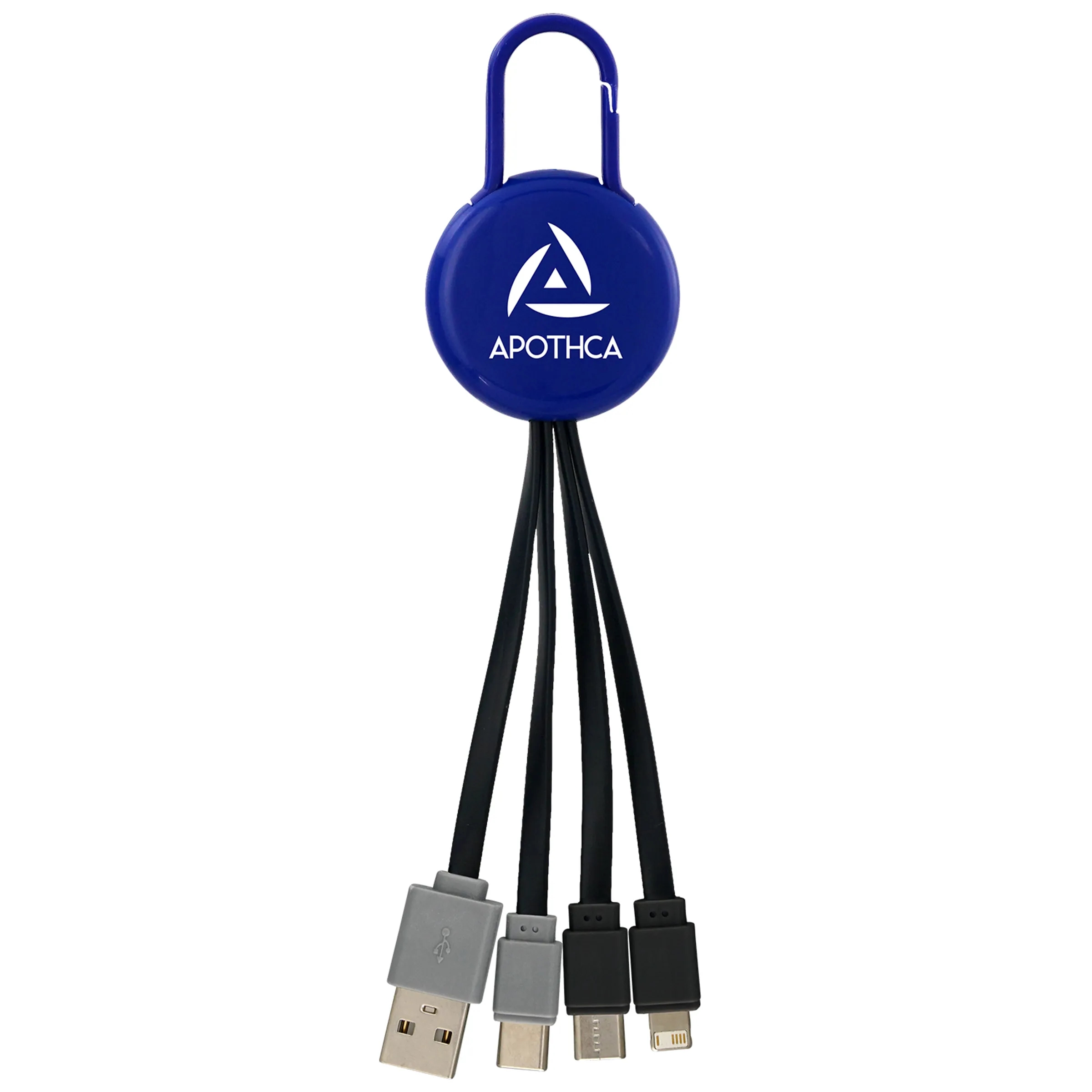 COLORFUL CLIP DUAL INPUT 3 IN 1 CHARGING CABLE 22