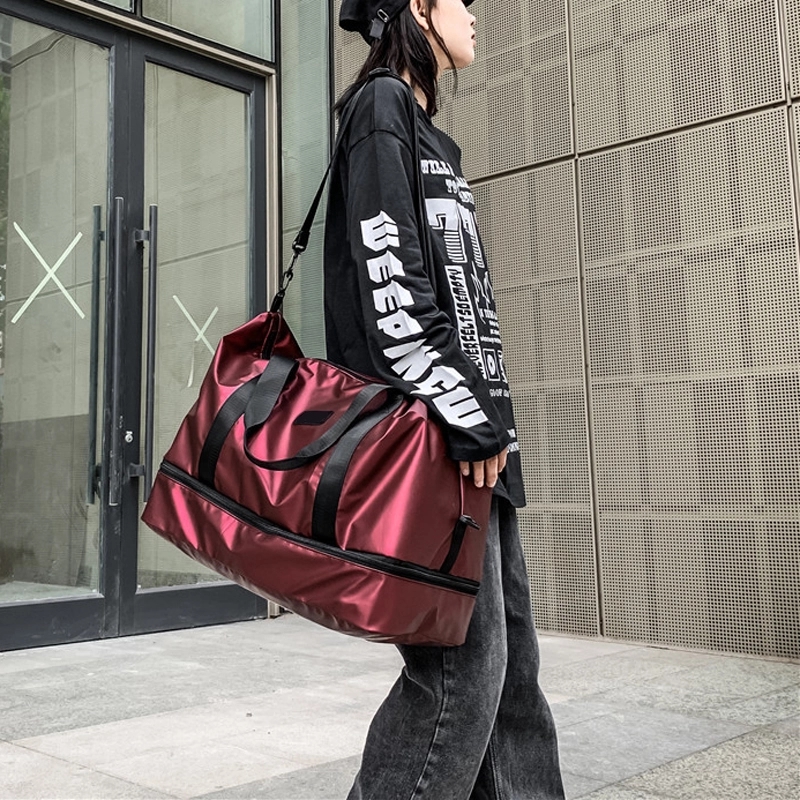 Travel Sports Duffel Bag & Yoga Gym Weekender Tote Handbag 5