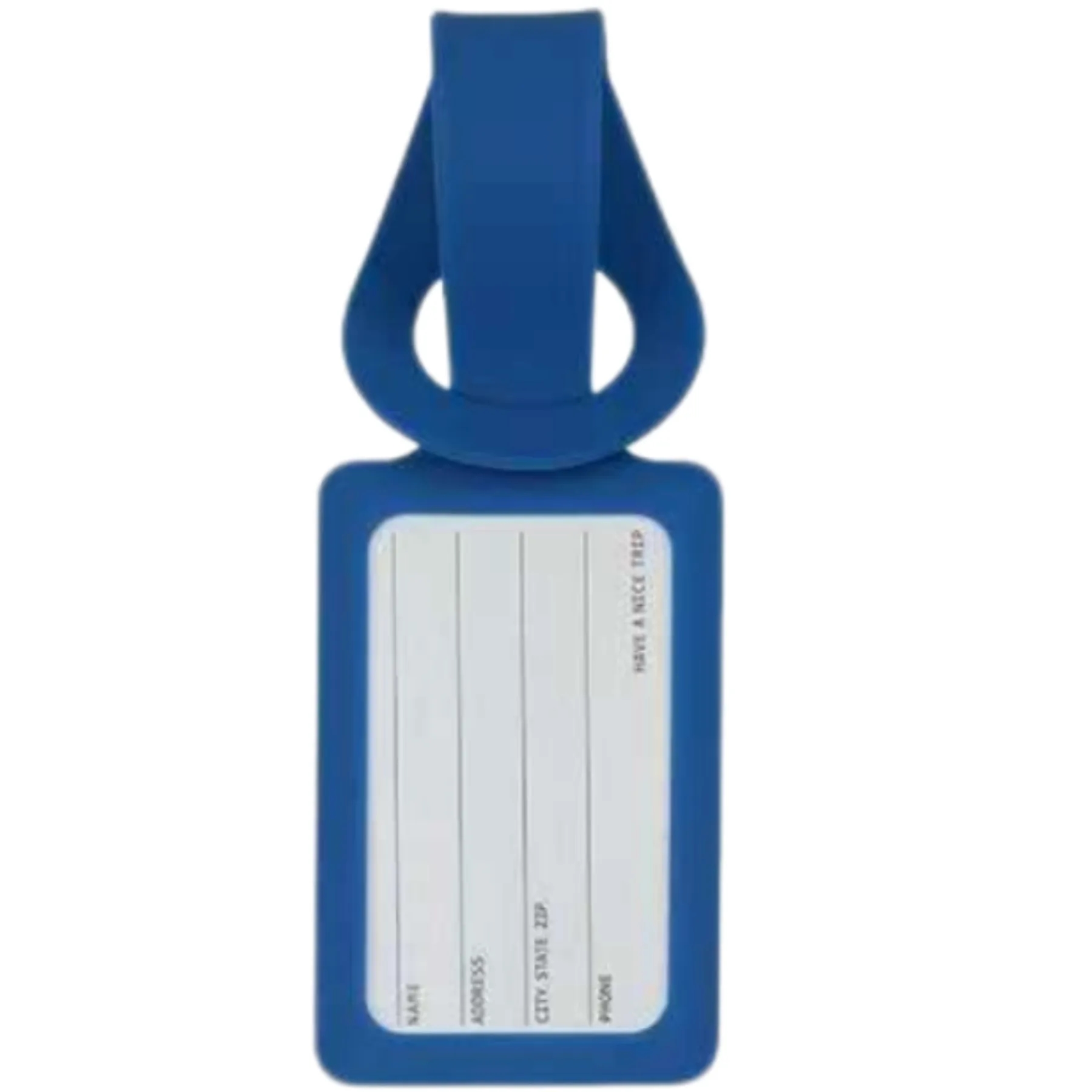 Silicone Luggage Tag with Name ID Card 7