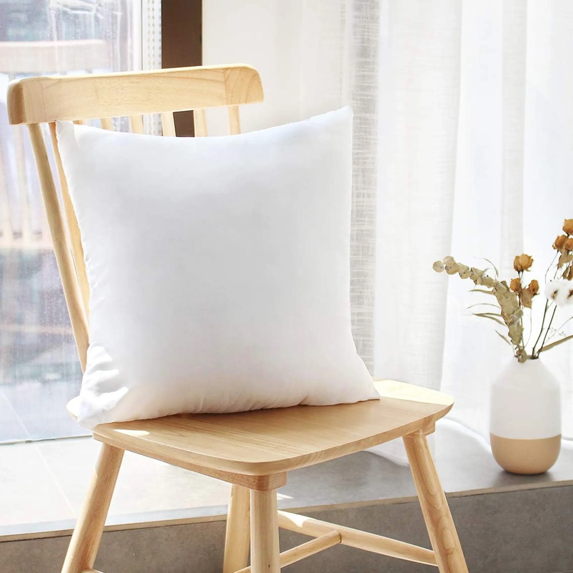 MOQ 2pcs 18" Sofa Square Throw Pillows 6