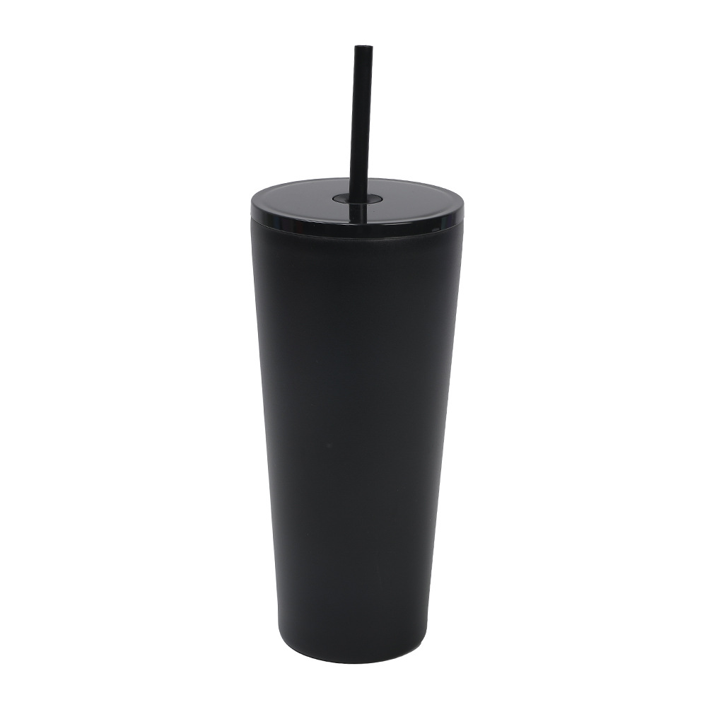24 oz Stainless Steel Insulated Tumbler W/ Straw 8