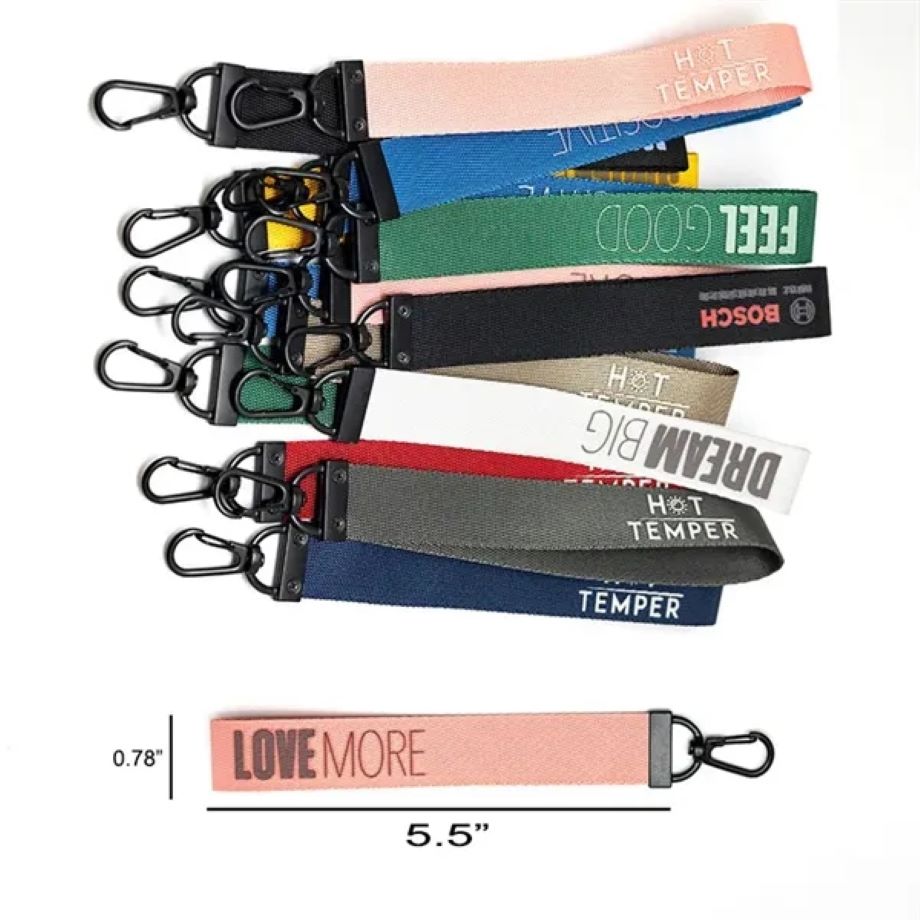 Webbing Wristband Key chains 1