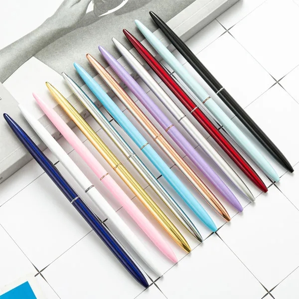 Promotional Slim Metal Twist Ballpoint Pen 3